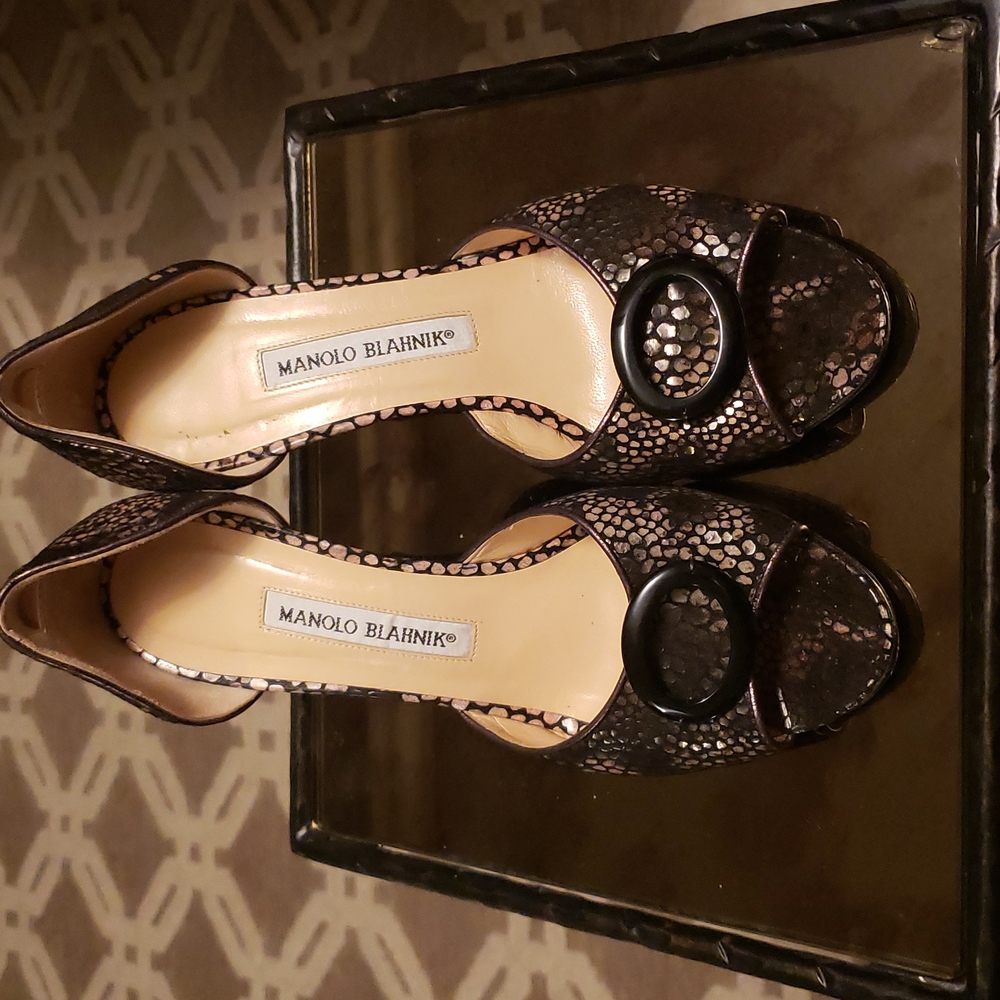 Manolo Blahnik Heels Size 37